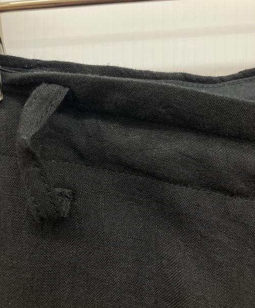 Yohji Yamamoto pour homme（ヨウジヤマモト プールオム）Yohji Yamamoto pour homme (ヨウジヤマモト プールオム) LINEN TWEED PATCHWORK PANTS ブラック サイズ:3の古着・服飾アイテム