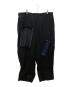 Yohji Yamamoto pour homme（ヨウジヤマモト プールオム）の古着「LINEN TWEED PATCHWORK PANTS」｜ブラック