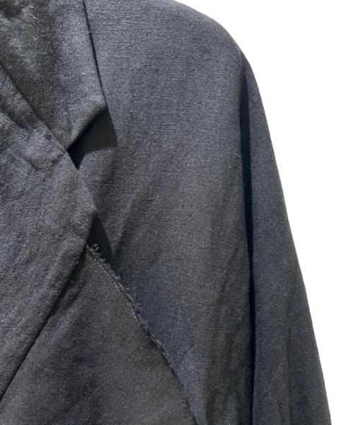 Yohji Yamamoto pour homme（ヨウジヤマモト プールオム）Yohji Yamamoto pour homme (ヨウジヤマモト プールオム) ゆらゆらロングジャケット ブラック サイズ:2の古着・服飾アイテム