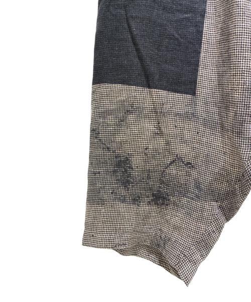 Yohji Yamamoto pour homme（ヨウジヤマモト プールオム）Yohji Yamamoto pour homme (ヨウジヤマモト プールオム) アシンメトリーシルエット サルエルパンツ ブラック サイズ:2の古着・服飾アイテム