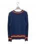 Hysteric Glamour (ヒステリックグラマー) Vネックケーブルニット ネイビー サイズ:FREE：7000円