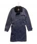 BARACUTA（バラクータ）の古着「トレンチコート」｜ネイビー