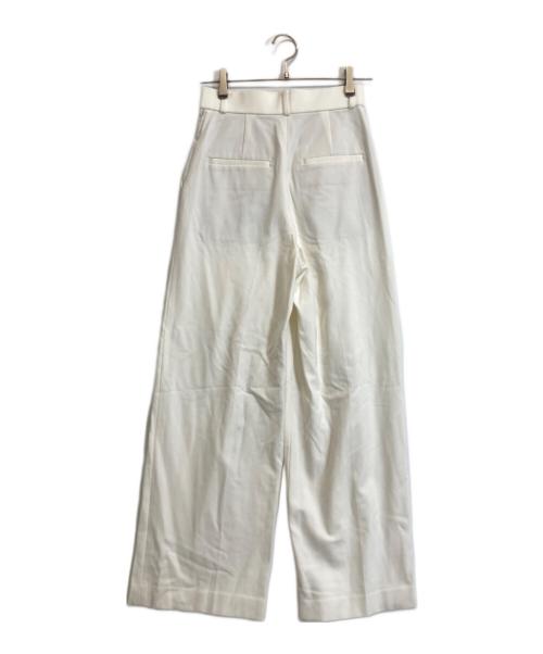 Noble（ノーブル）Noble (ノーブル) TRツイル裏起毛スラックスパンツ アイボリー サイズ:36の古着・服飾アイテム