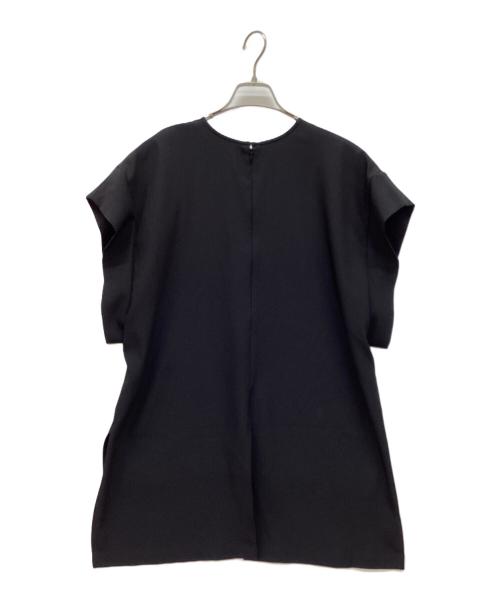 LE PHIL（ル フィル）LE PHIL (ル フィル) 2WAYツイルブラウス ブラック サイズ:FREEの古着・服飾アイテム