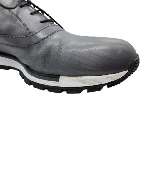 Berluti（ベルルッティ）Berluti (ベルルッティ) ファストトラック スクリットレザースニーカー グレー サイズ:9 1/2の古着・服飾アイテム
