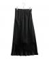 Noble (ノーブル) ナローAラインサテンスカート ブラック サイズ:FREE：5000円
