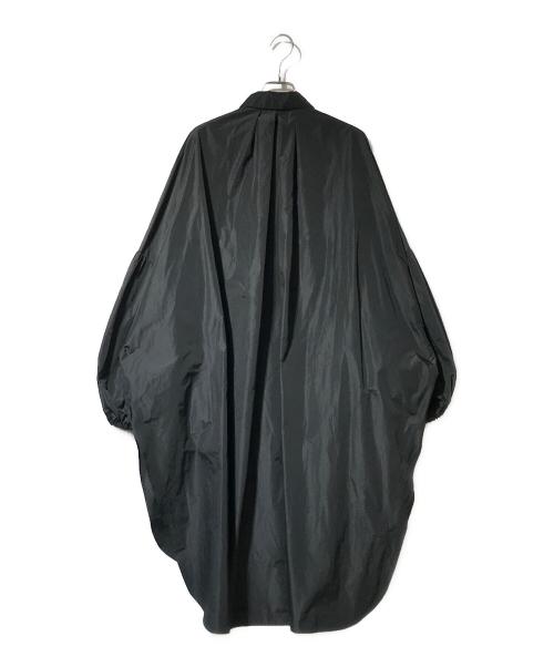 LE PHIL（ル フィル）LE PHIL (ル フィル) メモリータフタオーバーサイズブラウス ブラック サイズ:Fの古着・服飾アイテム