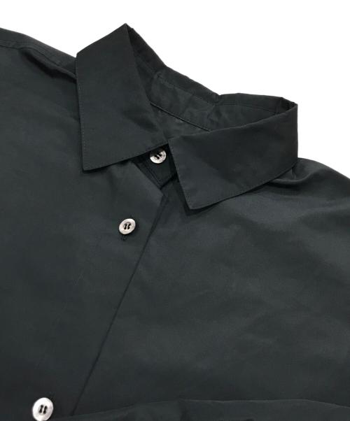 LE PHIL（ル フィル）LE PHIL (ル フィル) メモリータフタオーバーサイズブラウス ブラック サイズ:Fの古着・服飾アイテム