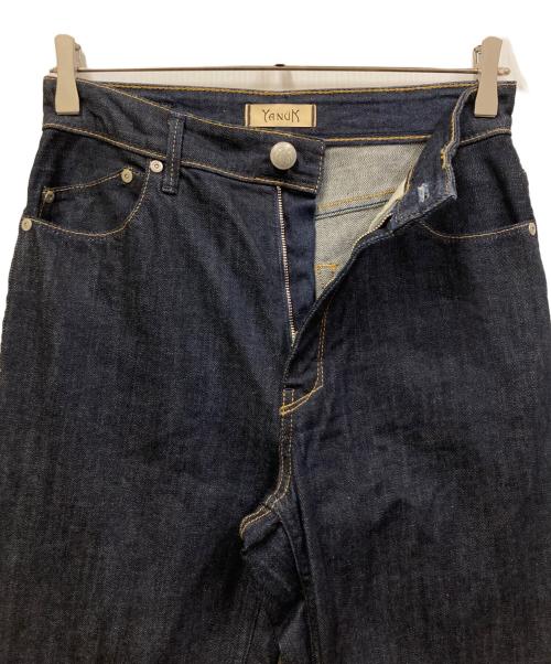 YANUK（ヤヌーク）YANUK (ヤヌーク) セミフレアワンウォッシュデニムパンツ インディゴ サイズ:W26の古着・服飾アイテム