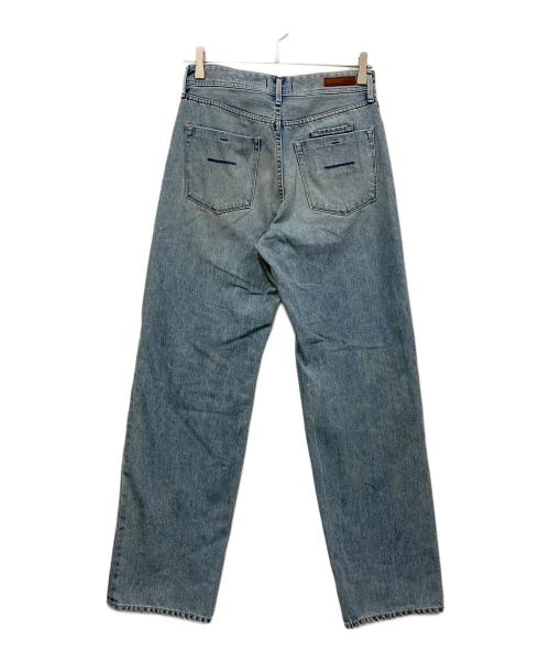 YANUK（ヤヌーク）YANUK (ヤヌーク) Low Rise Trick Denim/ローライズトリックデニムパンツ インディゴ サイズ:25の古着・服飾アイテム