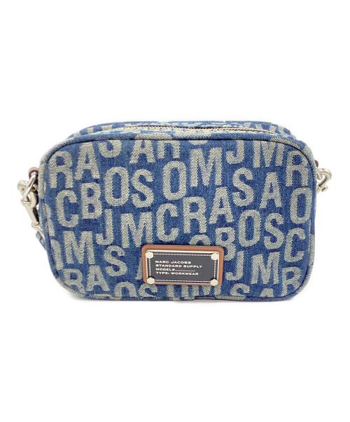 MARC JACOBS（マークジェイコブズ）MARC JACOBS (マークジェイコブス) デニムロゴモノグラムクロスボディ インディゴの古着・服飾アイテム