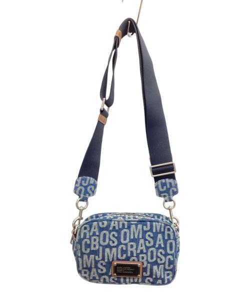 MARC JACOBS（マークジェイコブズ）MARC JACOBS (マークジェイコブス) デニムロゴモノグラムクロスボディ インディゴの古着・服飾アイテム