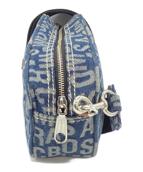 MARC JACOBS（マークジェイコブズ）MARC JACOBS (マークジェイコブス) デニムロゴモノグラムクロスボディ インディゴの古着・服飾アイテム