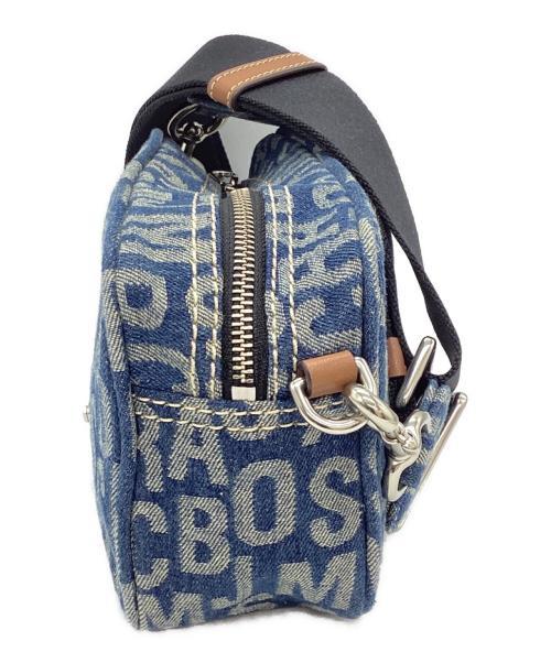 MARC JACOBS（マークジェイコブズ）MARC JACOBS (マークジェイコブス) デニムロゴモノグラムクロスボディ インディゴの古着・服飾アイテム