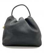 JIL SANDERジルサンダー）の古着「Crush ハンドバッグ」｜ブラック