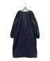 DES PRES (デ プレ) コットンナイロン ネックギャザーコート ネイビー サイズ:36：6000円