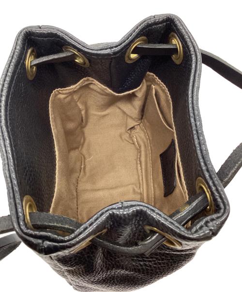 Mimi Berry（ミミベリー）Mimi Berry (ミミベリー) GALERIE VIE (ギャルリーヴィー) レザーショルダーバッグ ブラック サイズ:下記参照の古着・服飾アイテム