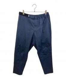 Graphpaper（グラフペーパー）の古着「Stretch Typewriter Chef Pants」｜ネイビー