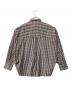 KOLOR (カラー) 23SS Gingham Check SHIRT(23SS ギンガムチェック シャツ) ブラウン×ネイビー サイズ:2：15000円