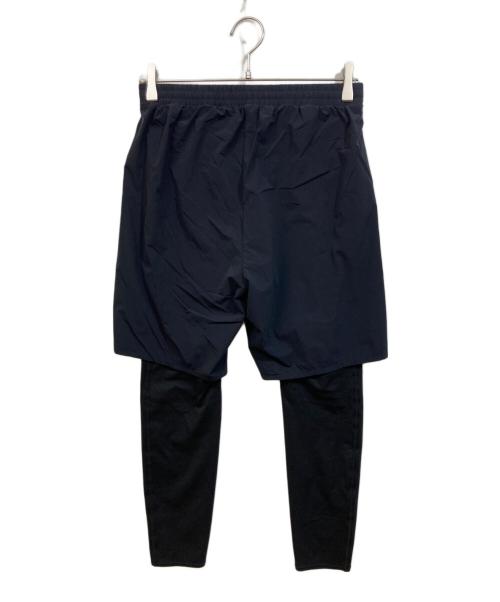 SPEEDO（スピード）SPEEDO (スピード) BEAUTY&YOUTH (ビューティーアンドユース) レイヤードパンツ ネイビー サイズ:Sの古着・服飾アイテム
