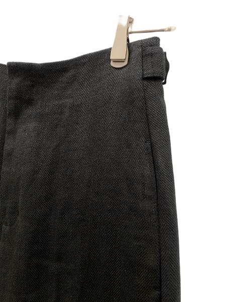 UNITED ARROWS（ユナイテッドアローズ）UNITED ARROWS (ユナイテッドアローズ) UWSC L ストレート ワイドパンツ ブラック サイズ:38 未使用品の古着・服飾アイテム