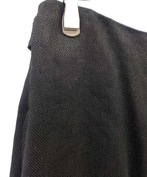 UNITED ARROWS（ユナイテッドアローズ）UNITED ARROWS (ユナイテッドアローズ) UWSC L ストレート ワイドパンツ ブラック サイズ:38 未使用品の古着・服飾アイテム