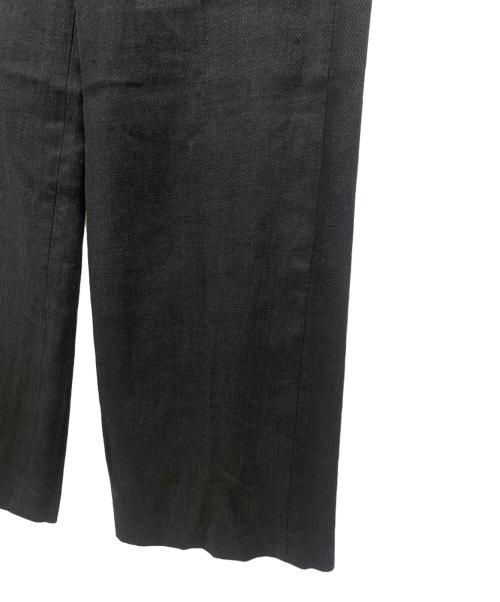 UNITED ARROWS（ユナイテッドアローズ）UNITED ARROWS (ユナイテッドアローズ) UWSC L ストレート ワイドパンツ ブラック サイズ:38 未使用品の古着・服飾アイテム
