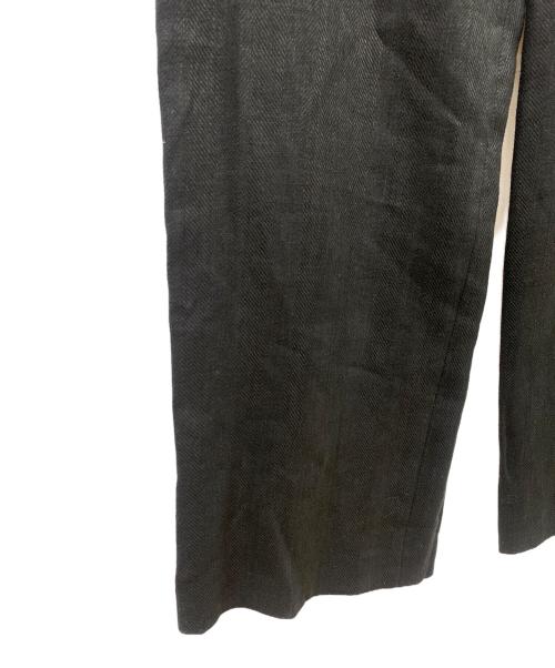 UNITED ARROWS（ユナイテッドアローズ）UNITED ARROWS (ユナイテッドアローズ) UWSC L ストレート ワイドパンツ ブラック サイズ:38 未使用品の古着・服飾アイテム