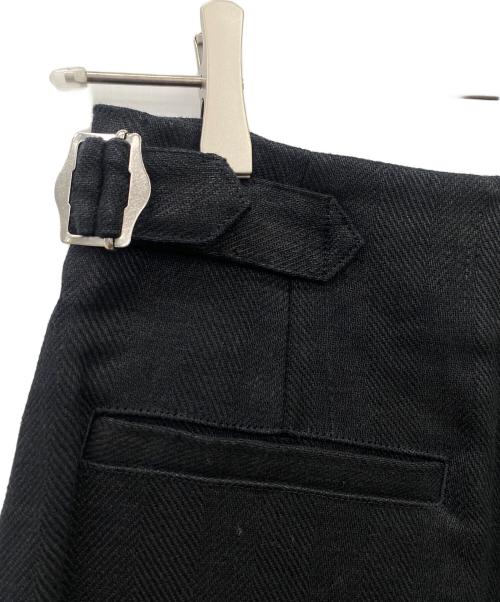 UNITED ARROWS（ユナイテッドアローズ）UNITED ARROWS (ユナイテッドアローズ) UWSC L ストレート ワイドパンツ ブラック サイズ:38 未使用品の古着・服飾アイテム