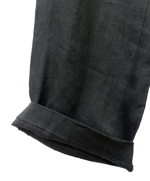 UNITED ARROWS（ユナイテッドアローズ）UNITED ARROWS (ユナイテッドアローズ) UWSC L ストレート ワイドパンツ ブラック サイズ:38 未使用品の古着・服飾アイテム