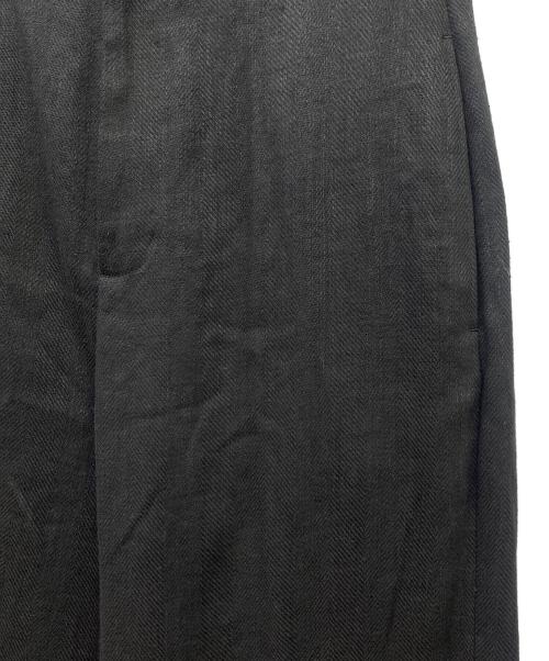 UNITED ARROWS（ユナイテッドアローズ）UNITED ARROWS (ユナイテッドアローズ) UWSC L ストレート ワイドパンツ ブラック サイズ:38 未使用品の古着・服飾アイテム