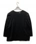 N.HOOLYWOOD (エヌ ハリウッド) LONG SLEEVE T-SHIRT　ロングスリーブTシャツ ブラック サイズ:38：7000円