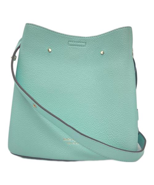 Kate Spade（ケイトスペード）Kate Spade (ケイトスペード) マーティスモールバケット　ショルダーバッグ ミントグリーンの古着・服飾アイテム