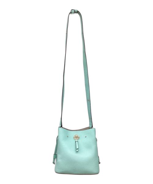 Kate Spade（ケイトスペード）Kate Spade (ケイトスペード) マーティスモールバケット　ショルダーバッグ ミントグリーンの古着・服飾アイテム