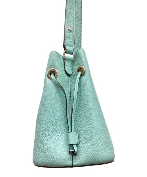 Kate Spade（ケイトスペード）Kate Spade (ケイトスペード) マーティスモールバケット　ショルダーバッグ ミントグリーンの古着・服飾アイテム