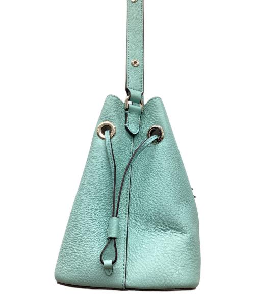 Kate Spade（ケイトスペード）Kate Spade (ケイトスペード) マーティスモールバケット　ショルダーバッグ ミントグリーンの古着・服飾アイテム