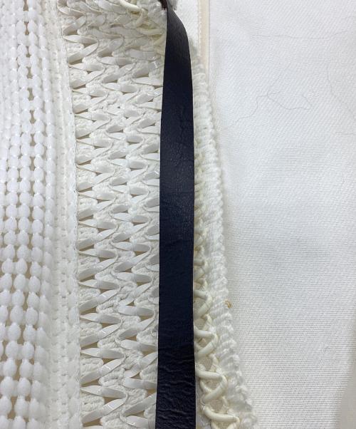 LOUIS VUITTON（ルイ ヴィトン）LOUIS VUITTON (ルイ ヴィトン) ノーカラージャケット アイボリー サイズ:40の古着・服飾アイテム