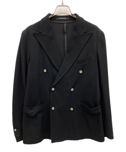 TAGLIATORE（タリアトーレ）TAGLIATORE (タリアトーレ) MONTECARLO ダブルジャケット ブラック サイズ:48の古着・服飾アイテム