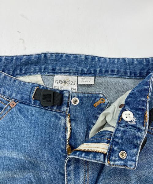 GRAMICCI（グラミチ）GRAMICCI (グラミチ) URBAN RESEARCH DOORS (アーバンリサーチドアーズ) デニムパンツ ブルー サイズ:SIZE Sの古着・服飾アイテム