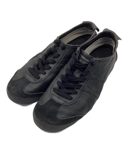 Onitsuka Tiger（オニツカタイガー）Onitsuka Tiger (オニツカタイガー) ローカットスニーカー ブラック サイズ:24.5の古着・服飾アイテム