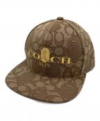 A BATHING APE×COACHア ベイシング エイプ×コーチ）の古着「Jacquard Baseball Cap」｜ベージュ