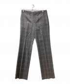 AP STUDIOエーピーストゥディオ）の古着「Tollegnoチェックパンツ」｜グレー