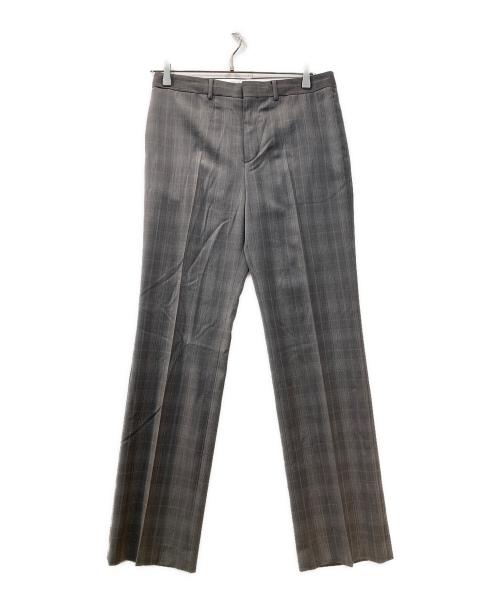 AP STUDIO（エーピーストゥディオ）AP STUDIO (エーピーストゥディオ) Tollegnoチェックパンツ グレー サイズ:38の古着・服飾アイテム
