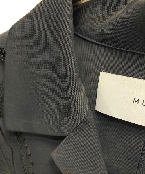 MURRAL（ミューラル）MURRAL (ミューラル) Cucurbita embroidered shirt ブラック サイズ:FREEの古着・服飾アイテム