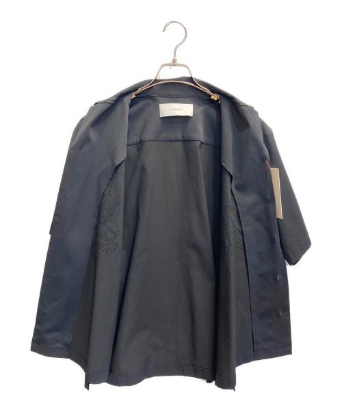 MURRAL（ミューラル）MURRAL (ミューラル) Cucurbita embroidered shirt ブラック サイズ:FREEの古着・服飾アイテム