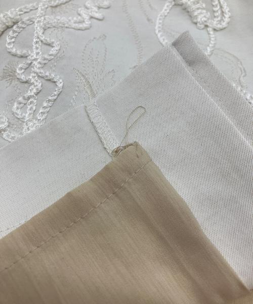 MURRAL（ミューラル）MURRAL (ミューラル) Cucurbita embroidered skirt アイボリー サイズ:2の古着・服飾アイテム