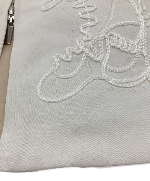 MURRAL（ミューラル）MURRAL (ミューラル) Cucurbita embroidered skirt アイボリー サイズ:2の古着・服飾アイテム