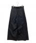 MURRAL (ミューラル) Cucurbita embroidered wide slacks ブラック サイズ:2：16000円