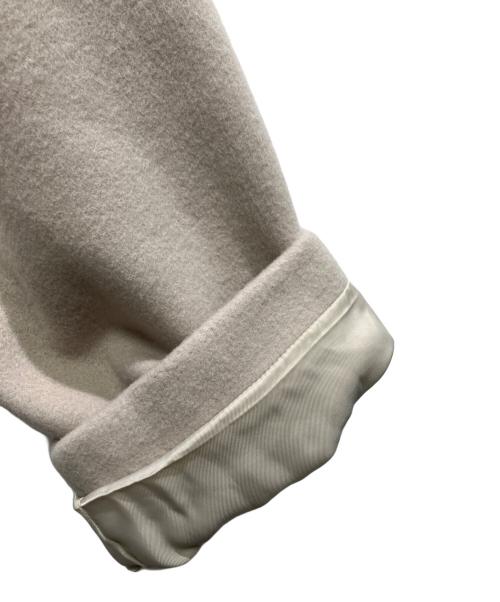 uncrave（アンクレイヴ）uncrave (アンクレイヴ) プルーフ メルトン スタンドネック コート ベージュ サイズ:1の古着・服飾アイテム