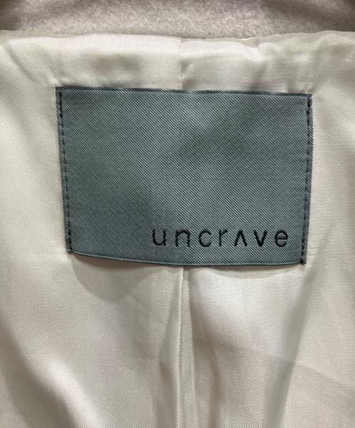 uncrave（アンクレイヴ）uncrave (アンクレイヴ) プルーフ メルトン スタンドネック コート ベージュ サイズ:1の古着・服飾アイテム
